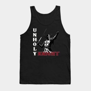 Gothic Unholy Templar Knight Tank Top